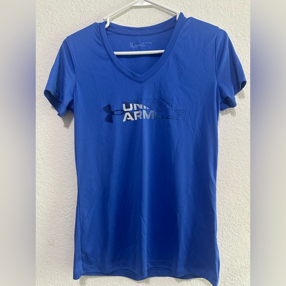 Under Armour Blue Short Sleeve Tee size XS - Picture 1 of 6